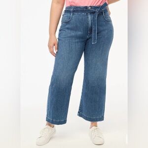 Gently used J Crew Factory Paper Bag jeans size 31. Cape navy wash.